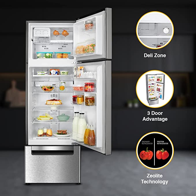 Whirlpool 240 L Frost Free Multi-Door Refrigerator(FP 263D Protton Roy, Alpha Steel) Whirlpool 240 L Frost Free Multi-Door Refrigerator(FP 263D Protton Roy, Alpha Steel)